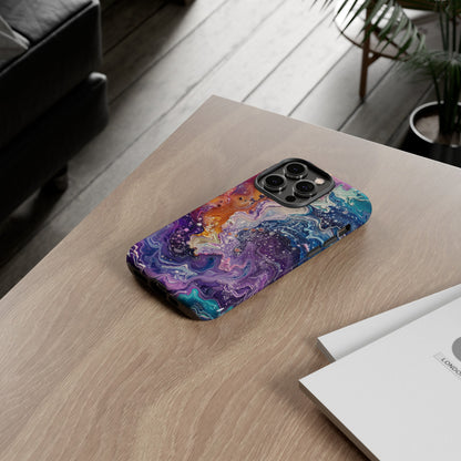 Trippy Psychedelic Color Waves Phone Case