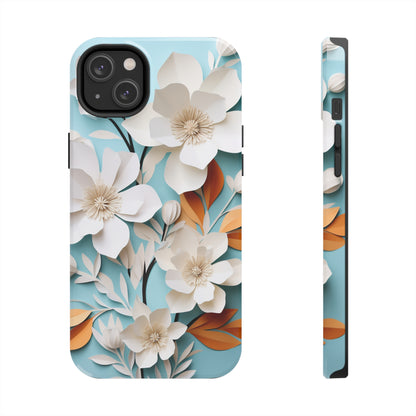 Paper Floral iPhone Case | Delicate Elegance and Nature-Inspired Beauty