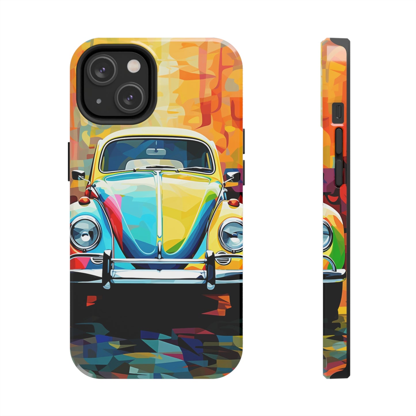 VW Bug Phone Case Retro iPhone Tough Case – Volkswagen beetle iPhone case