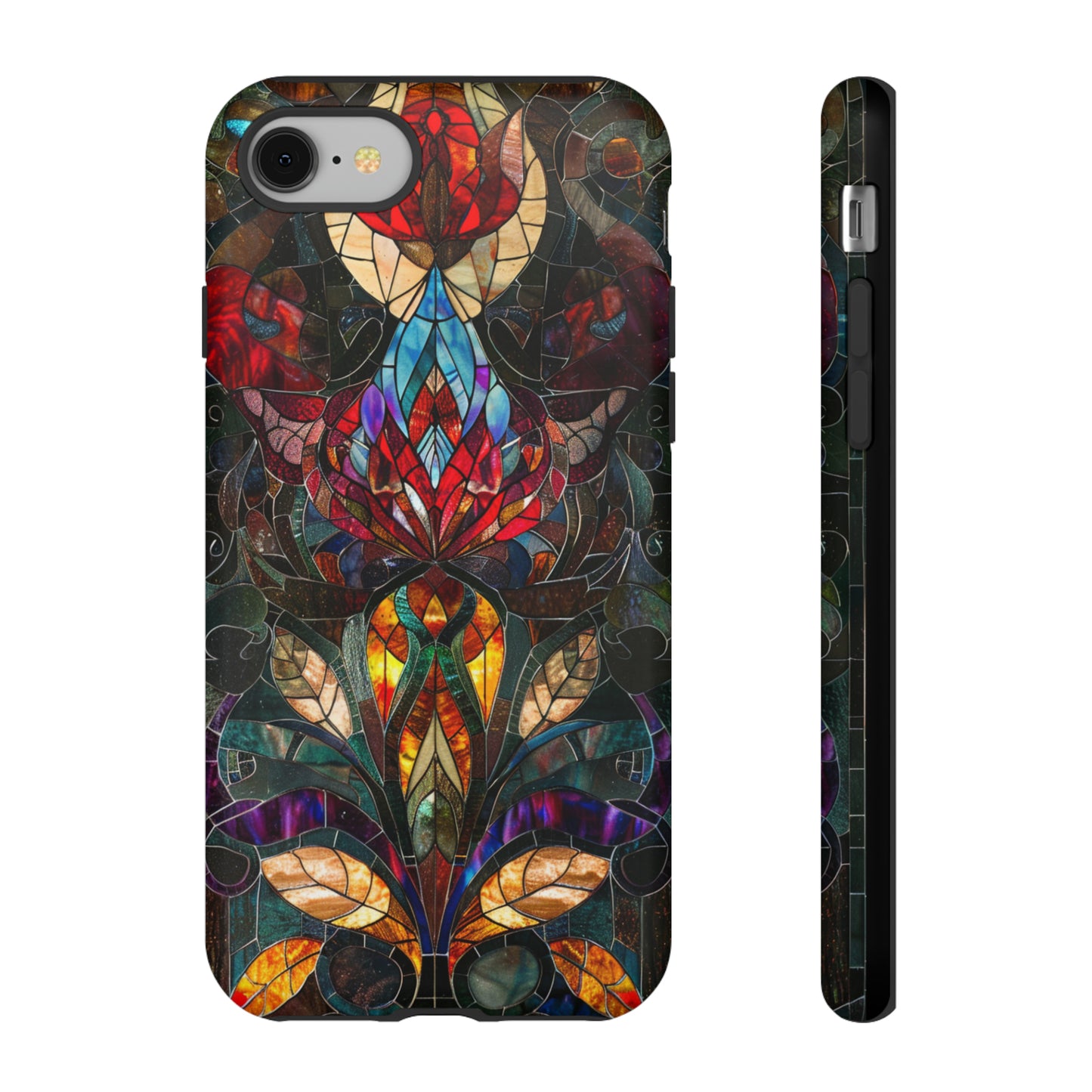 Art Deco Stained Glass floral Phone Case