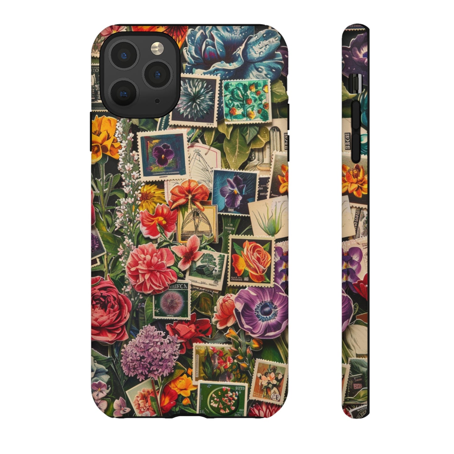 Vintage Floral Stamps Phone Case