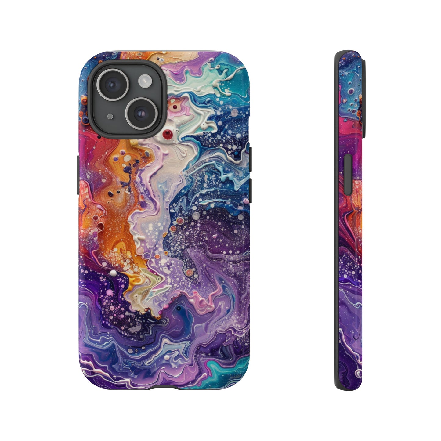 Trippy Psychedelic Color Waves Phone Case