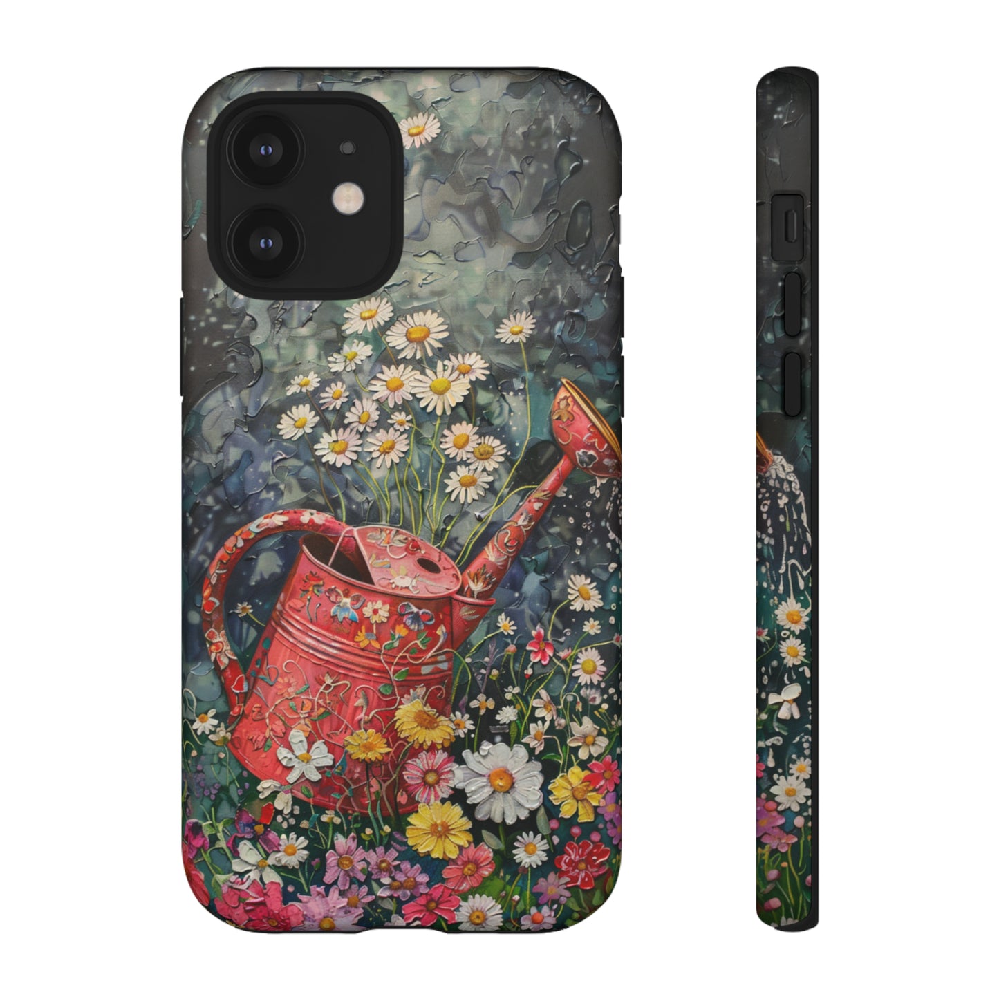 Flowers and Watering Can Floral Oil Painting Phone Case