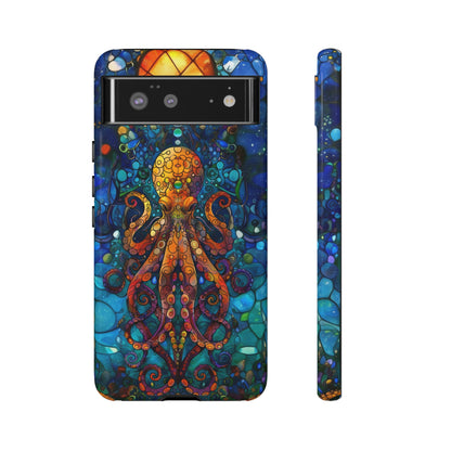 Octopus Stained Glass Undersea Magic Phone Case