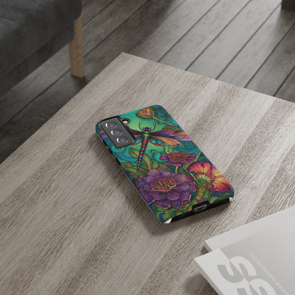 Art Nouveau Dragonfly - A Timeless Symbol of Elegance for Google Pixel, iPhone, and Samsung Cases