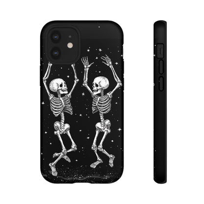 Halloween Dancing Skeletons iPhone Case