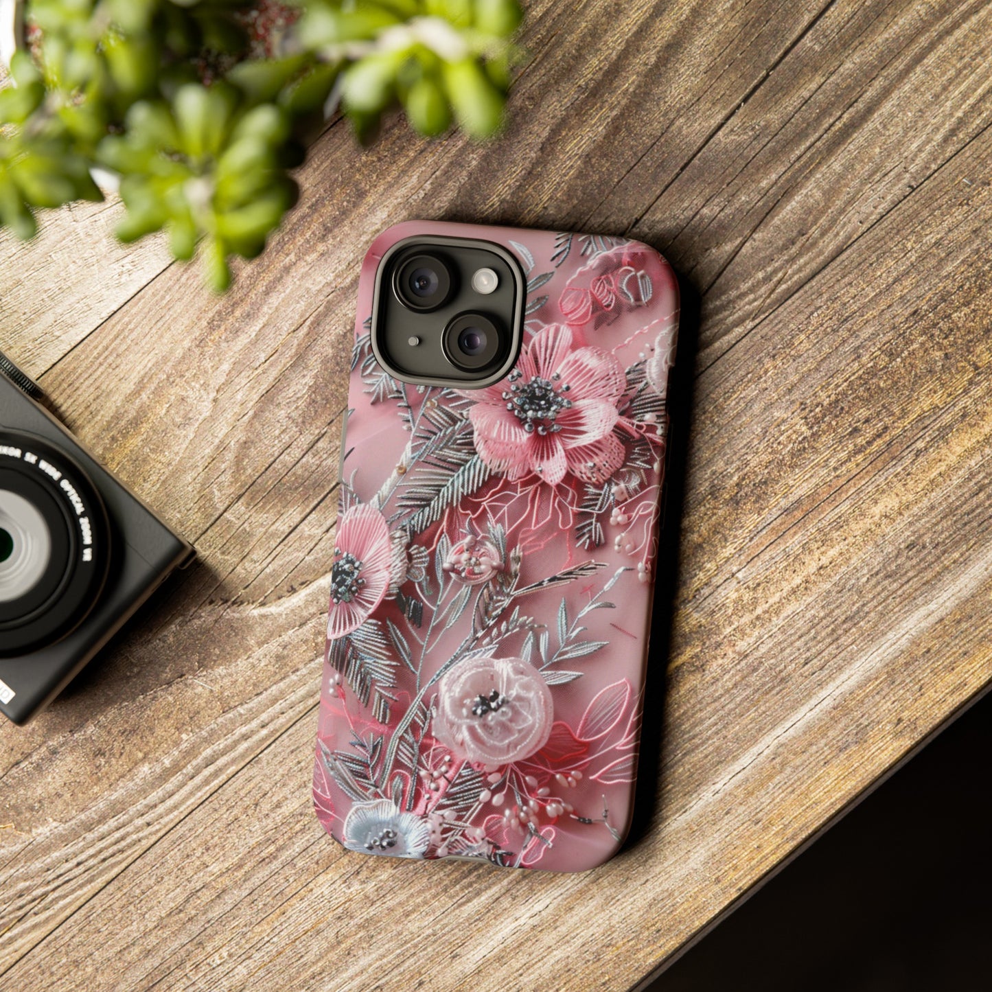 Coquette Aesthetic Floral Art Phone Case