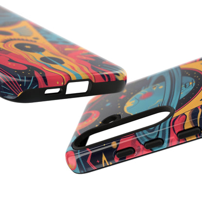 Cosmic Journey Space and Time Phone Case