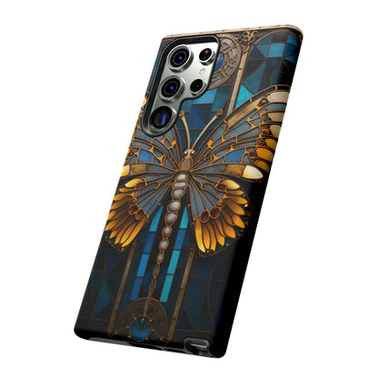 Stained Glass iPhone Butterfly Floral Aesthetic Art Nouveau