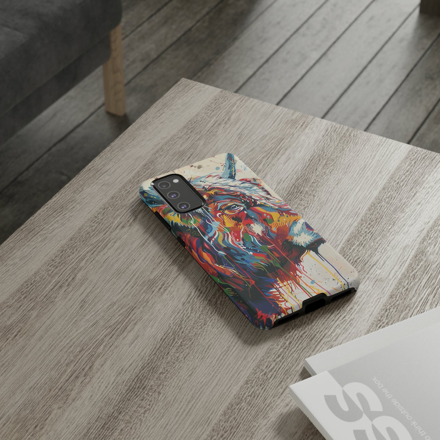 Whole Lotta Bull Abstract Phone Case