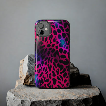 Wild Child: Trippy Leopard Spots Mystique | Dynamic iPhone Case