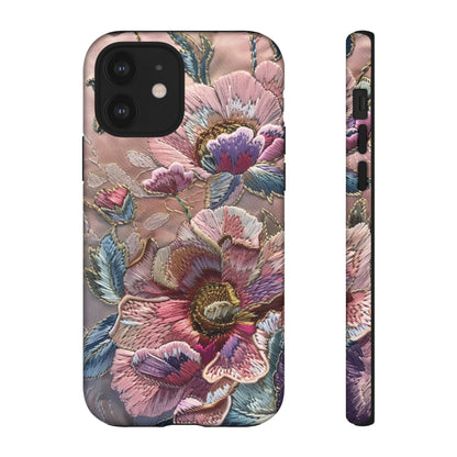 Coquette Embroidery Aesthetic Floral iPhone 14 Case