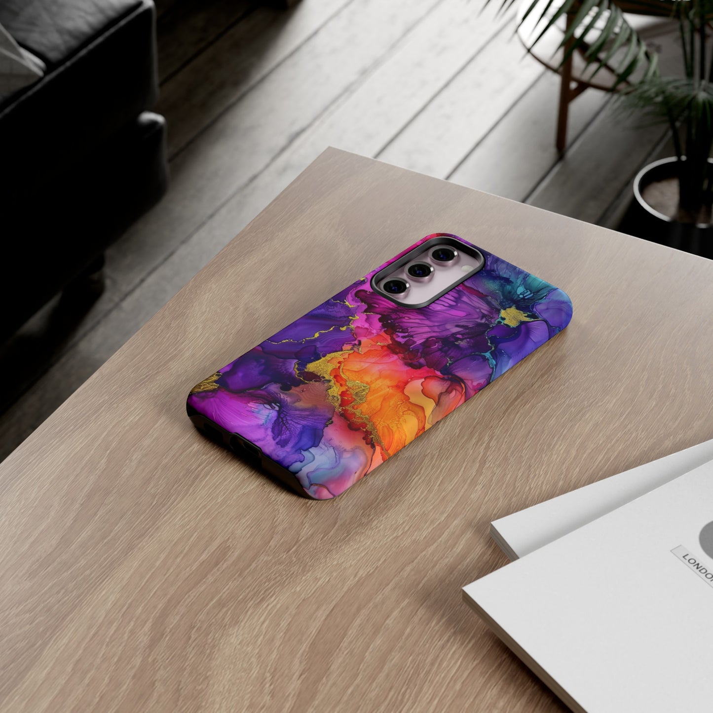 Floral Color Explosion iPhone 12 Case