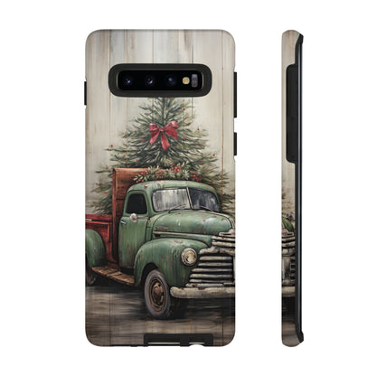 Christmas Pickup Truck Phone Case for iPhone