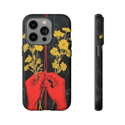 We Are All Connected Floral Phone Case