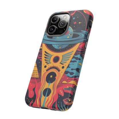 Cosmic Journey Space and Time Phone Case