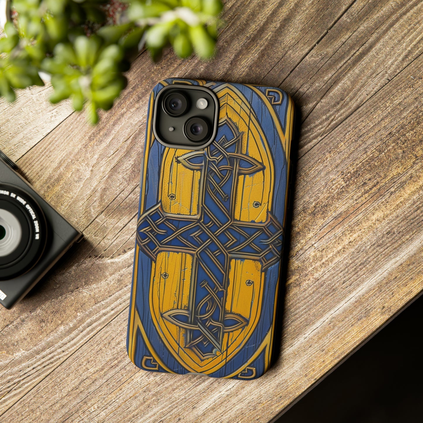 Viking Battle Shield Phone Case