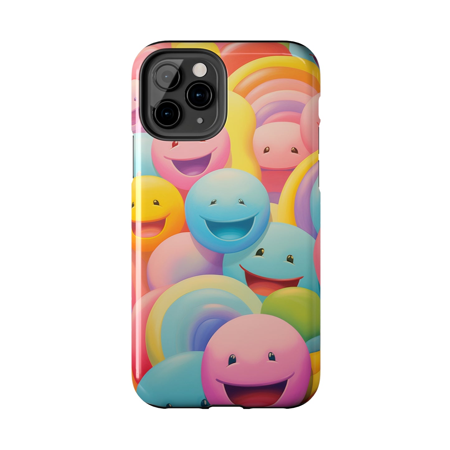 Smiley Faces case for iPhone 14 13 12 11 Pro Max case iPhone XR XS Max Case iPhone X Case iPhone 7 Plus iPhone 8 Plus case iPhone 6 case