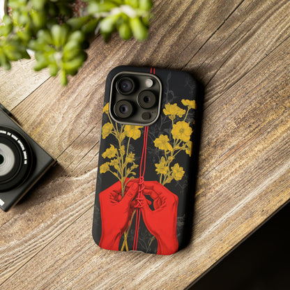 We Are All Connected Floral Phone Case