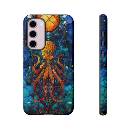 Octopus Stained Glass Undersea Magic Phone Case