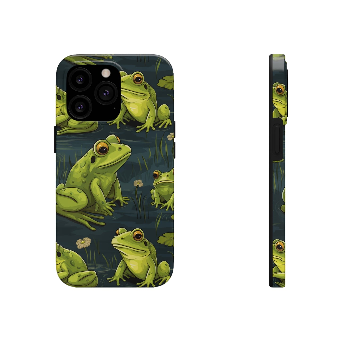 Frogs Tough iPhone Case | Embrace The Reptile Green Style and Reliable Protection