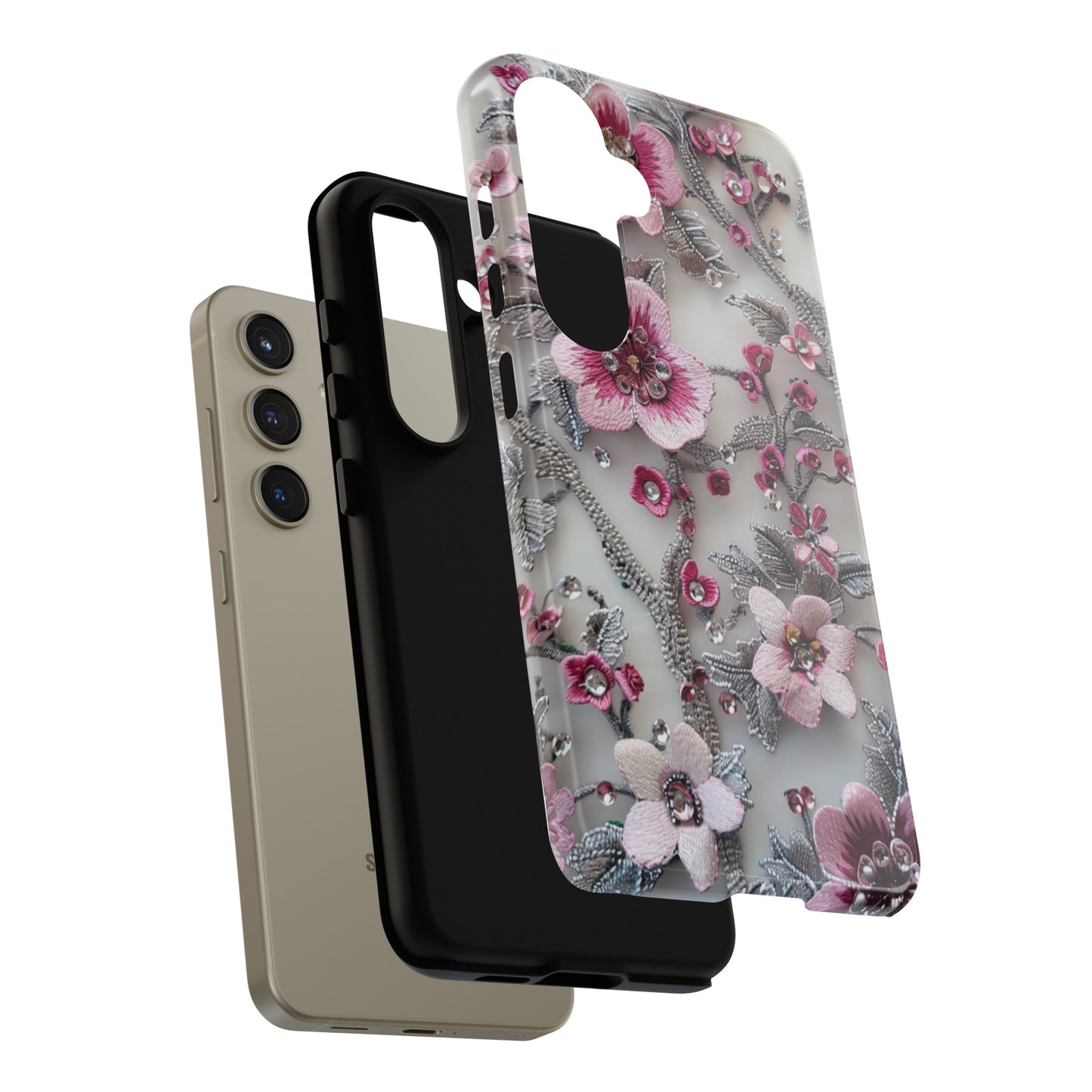 floral art phone case for Samsung Galaxy S24 case
