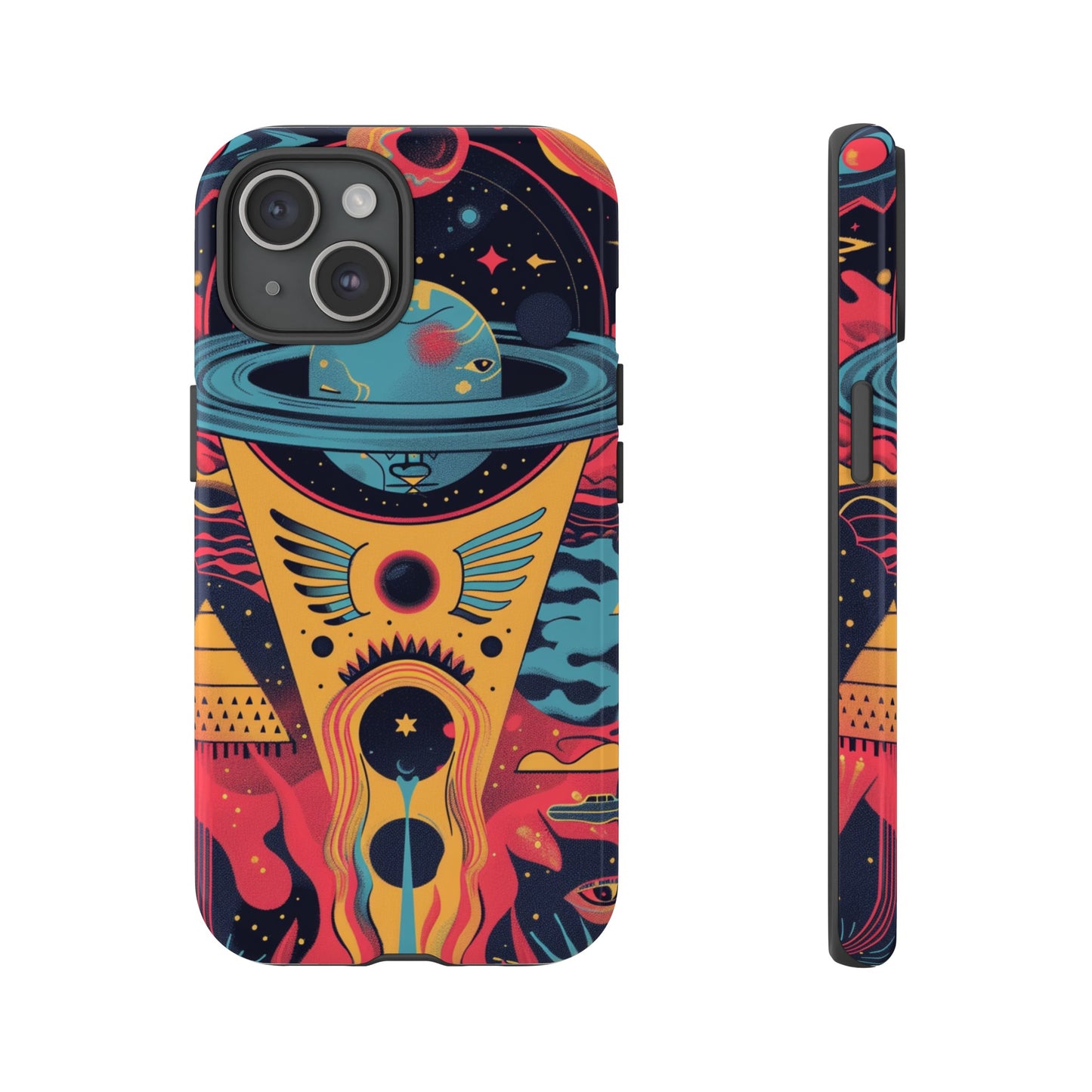 Cosmic Journey Space and Time Phone Case