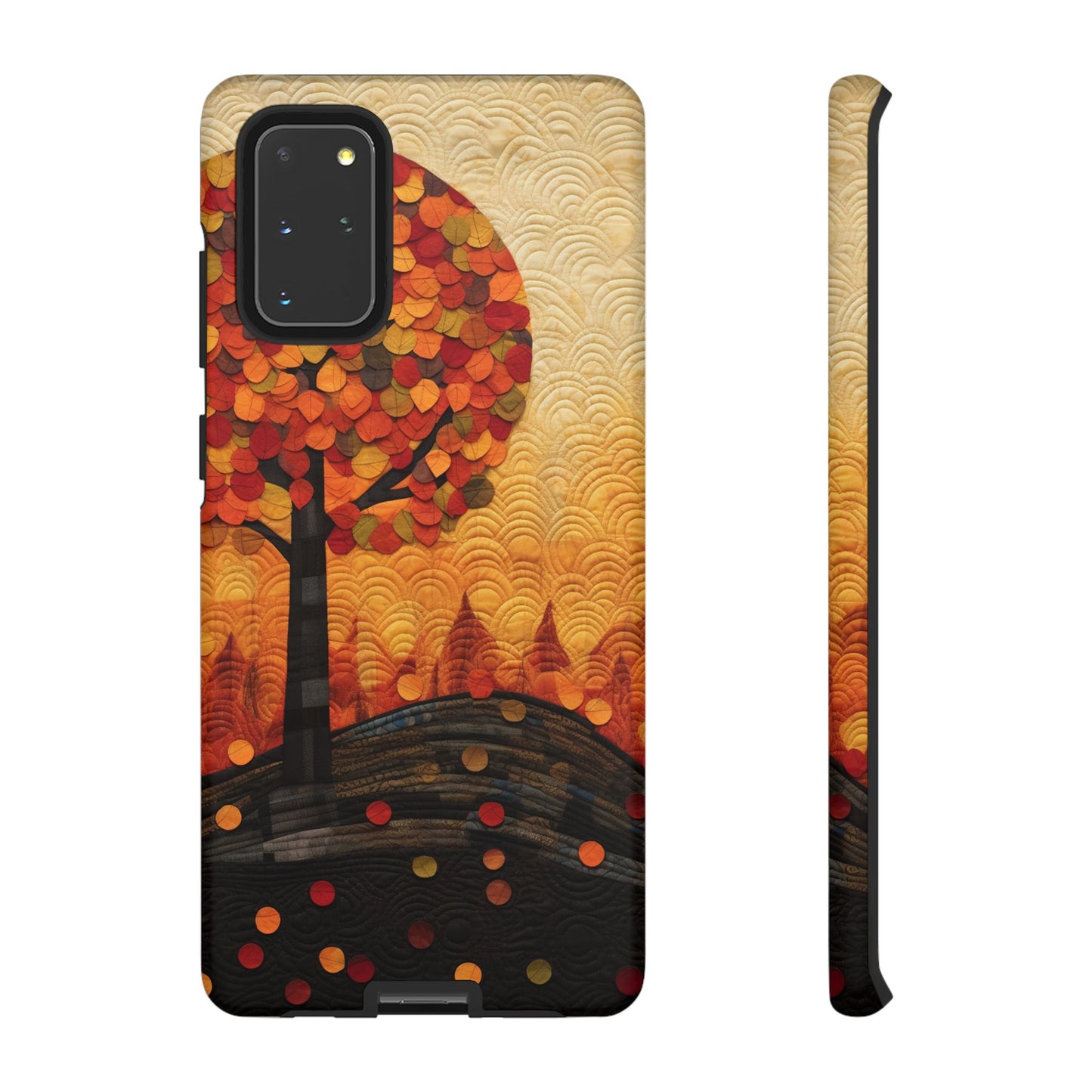 Autumn iPhone Case, Forest Embroidered Style Phone Case