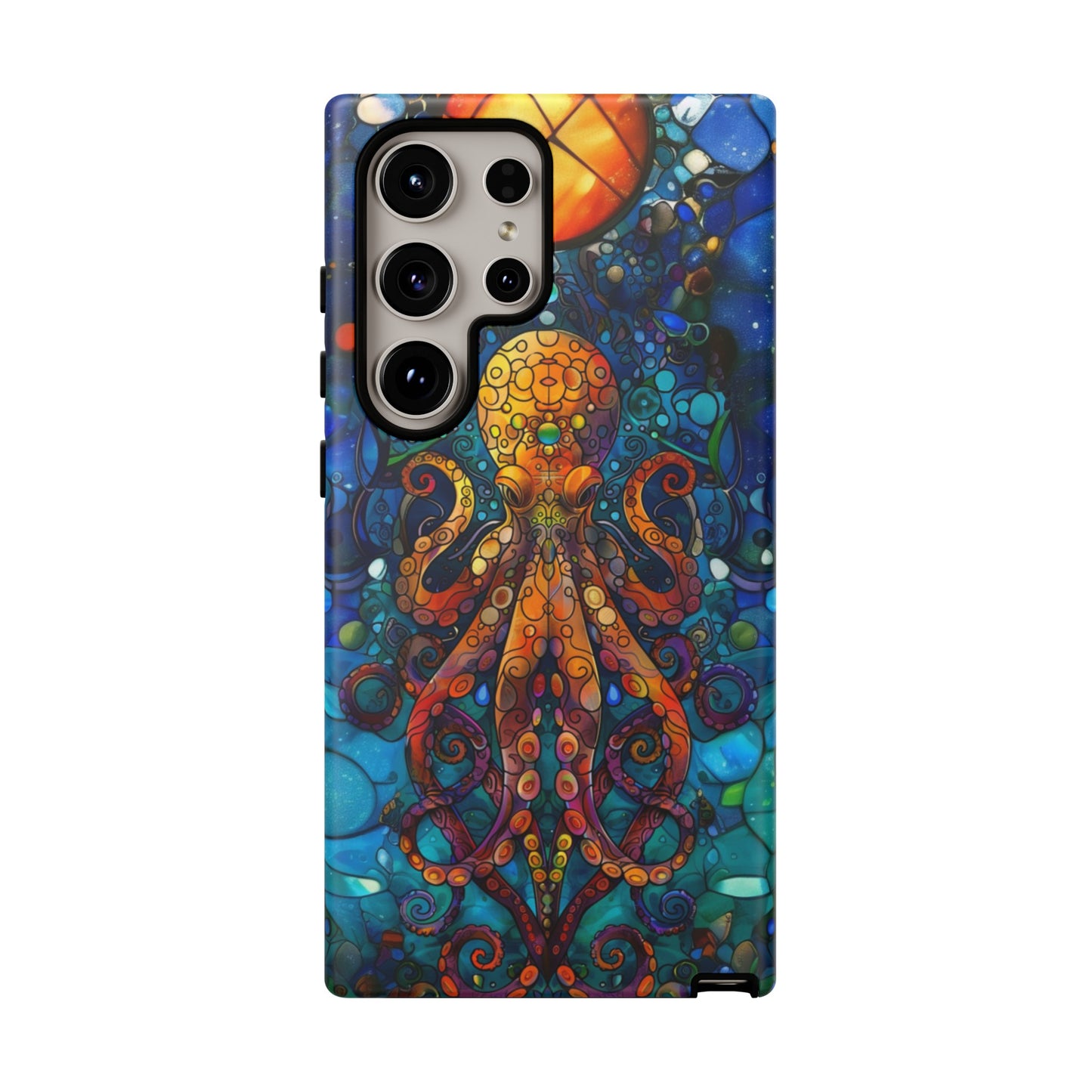 Octopus Stained Glass Undersea Magic Phone Case