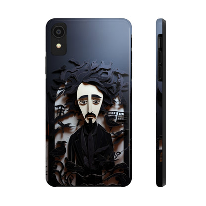 Edgar Allan Poe Gothic Halloween iPhone Case | Embrace the Dark Gothic Charm