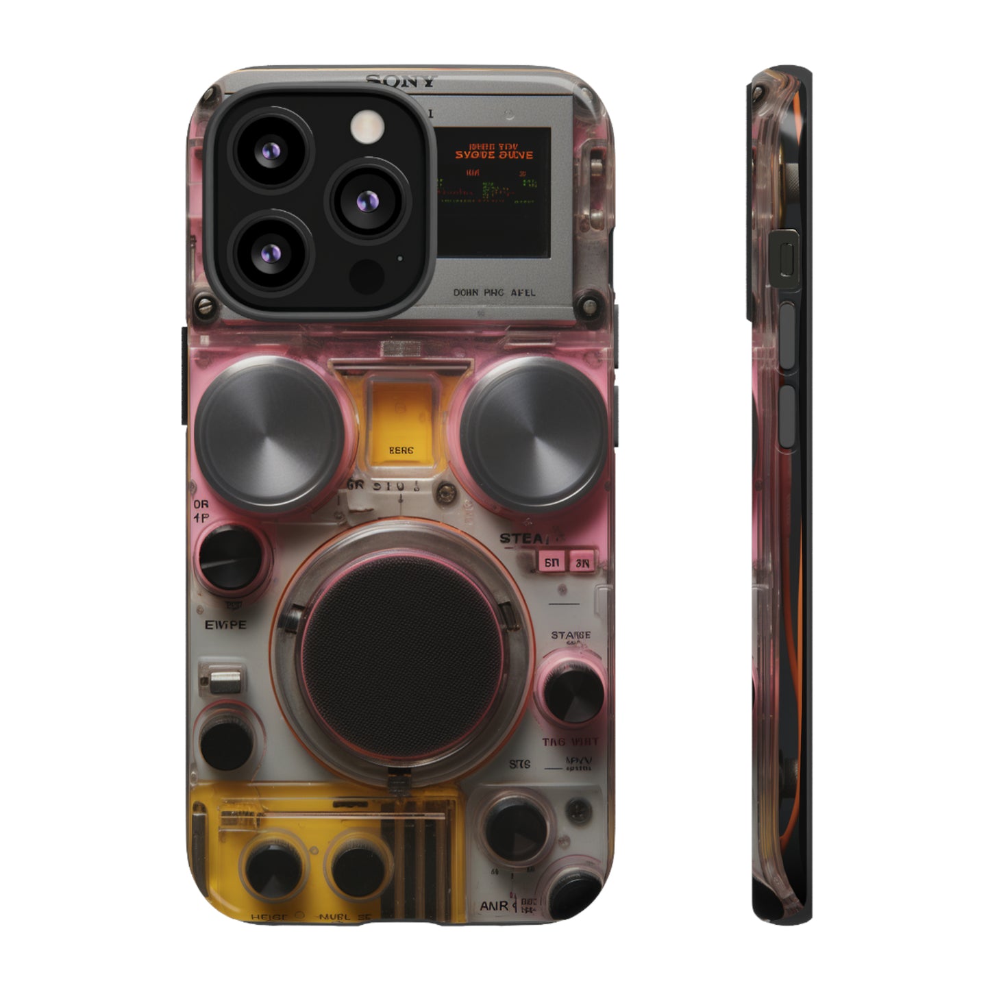 Cyberpunk Sci-Fi Techno Communicator Phone Case