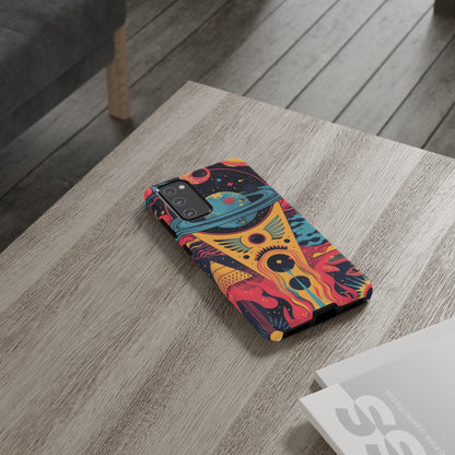 Cosmic Journey Space and Time Phone Case