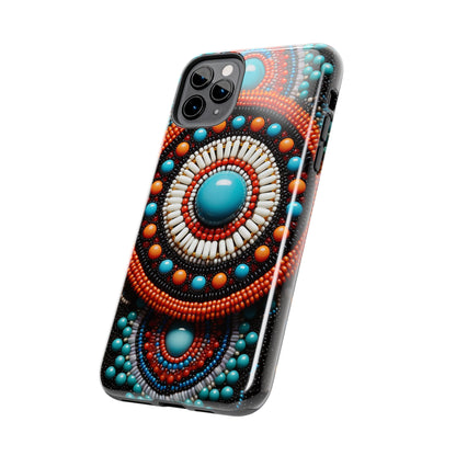 Native American Beadwork iPhone Case | Embrace Traditional Craftsmanship with Artistic Elegance