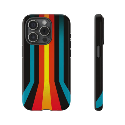 Retro Lines 1980s Flashback Phone Case