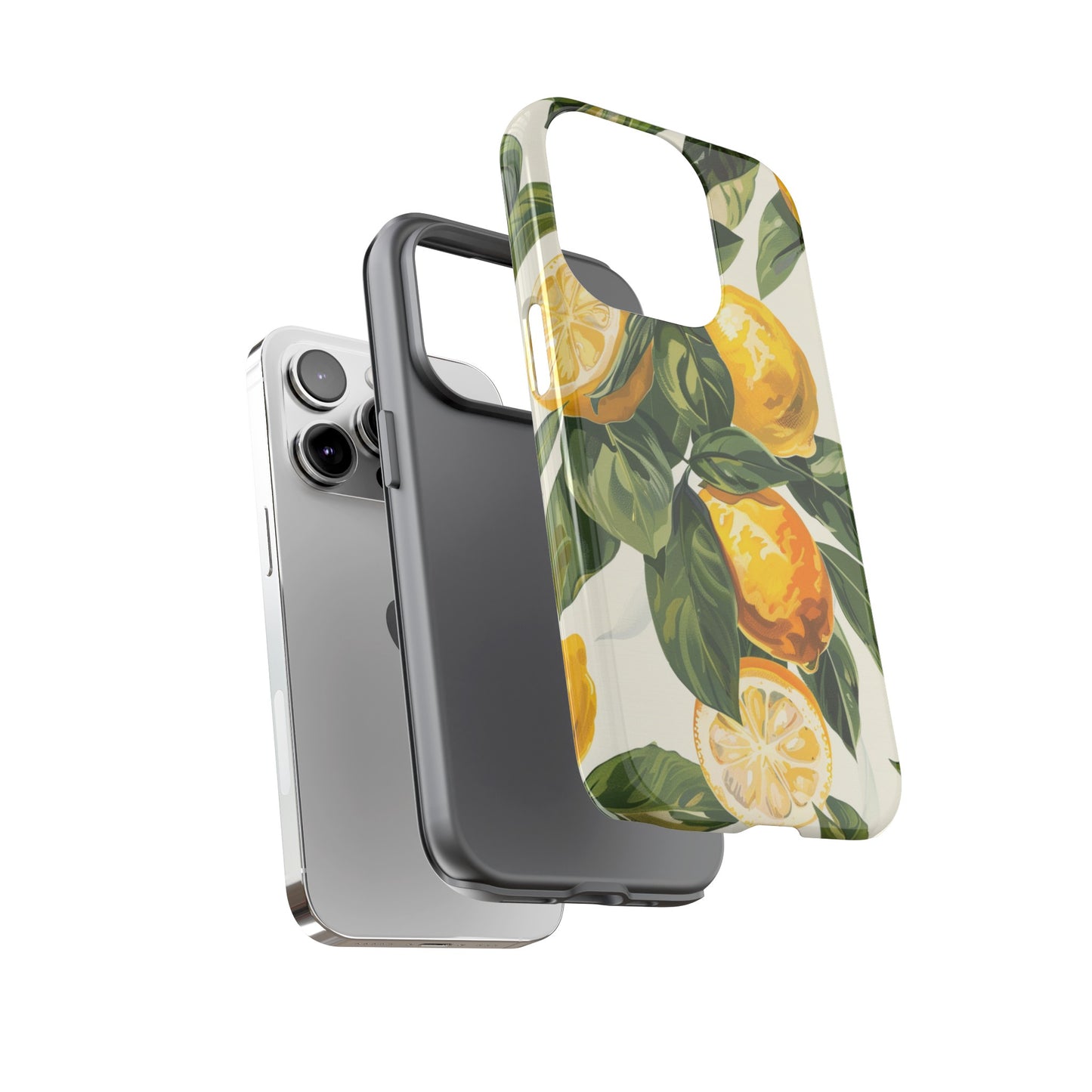 Yellow Lemon Italian  Painting iPhone 13 Case