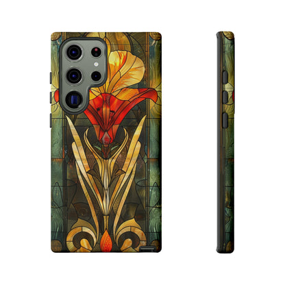 Art Deco Stained Glass floral Phone Case