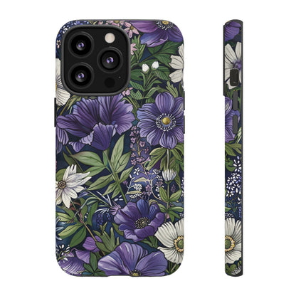 Floral Sage Purple Wildflower Phone Case