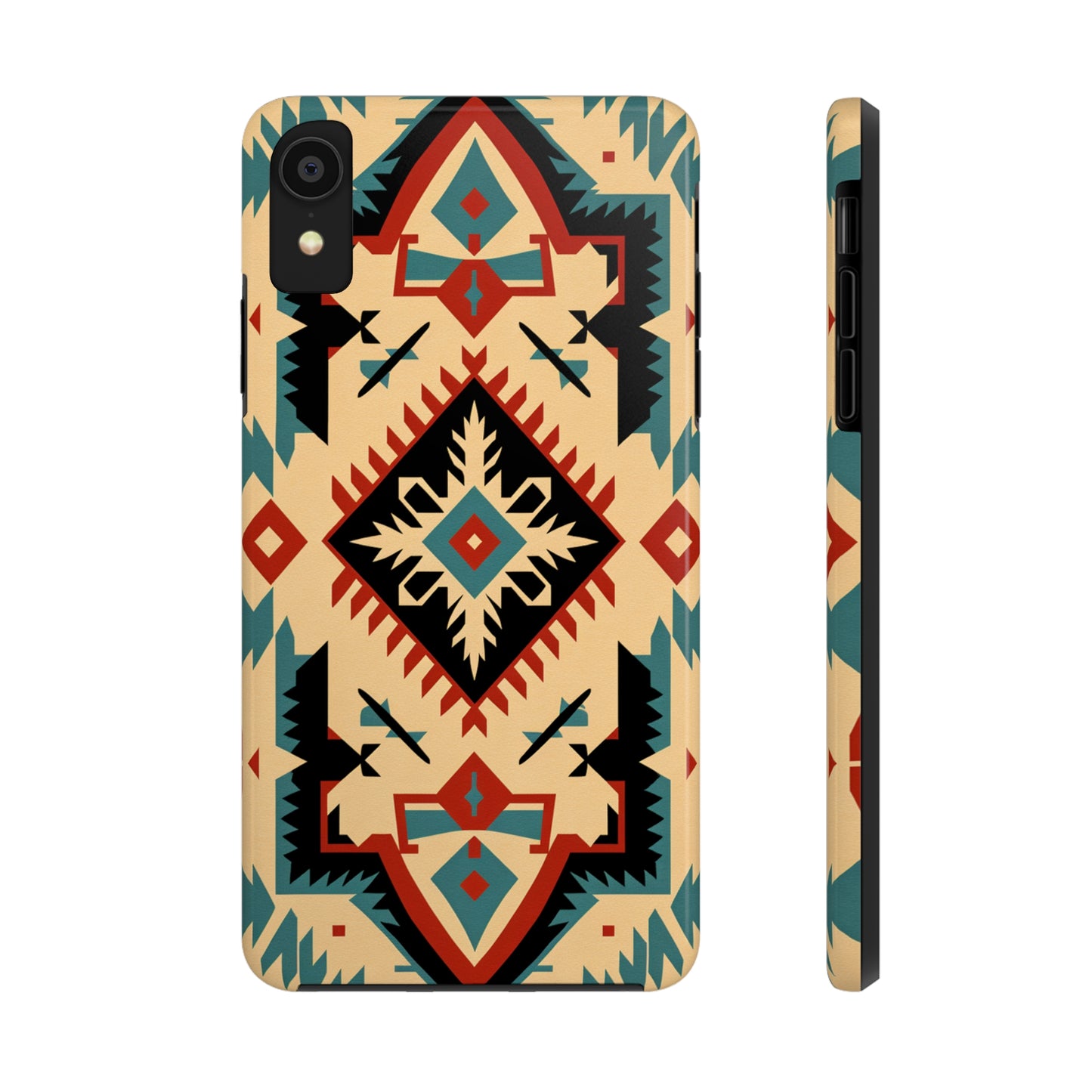 Native American Santa Fe Style Abstract iPhone Case