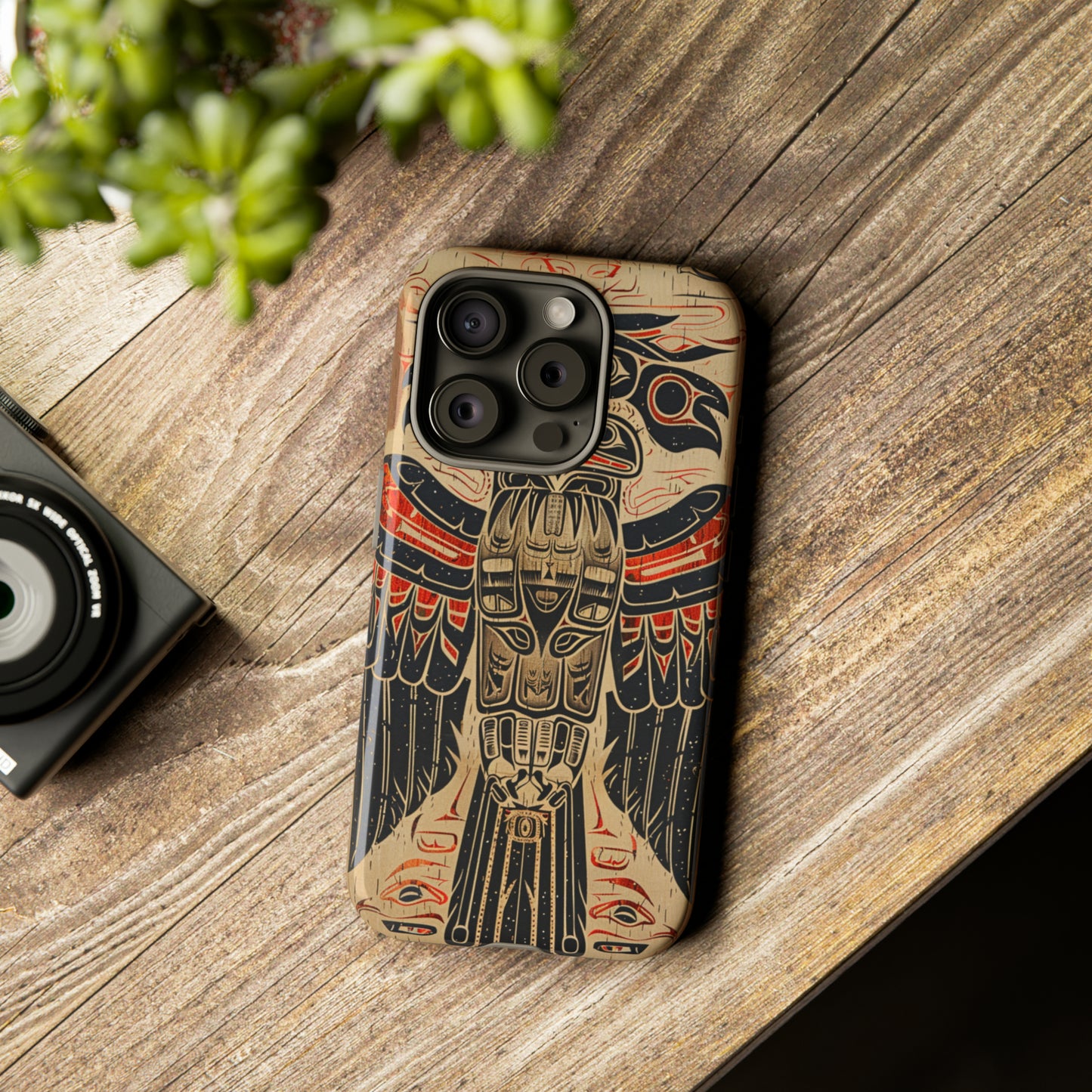 Native American Northwest Tribal Totem Phone Case