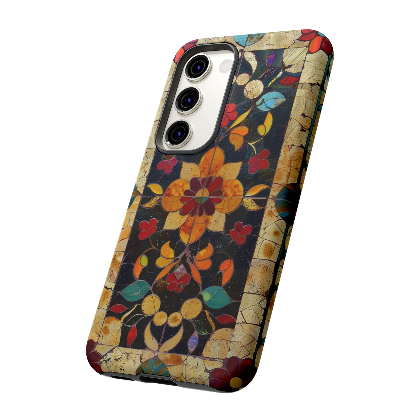 Azulejo Porcelain Vintage Tile Mediterranean Design Phone Case