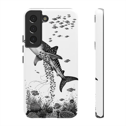 Whale Shark, Turtle, Manta Ray Phone Case