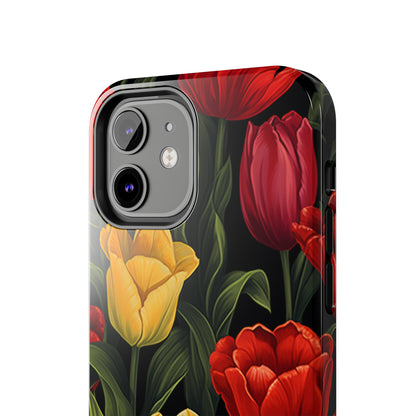 Tulip Floral Aesthetic iPhone Case | Embrace the Beauty of Nature in Full Bloom