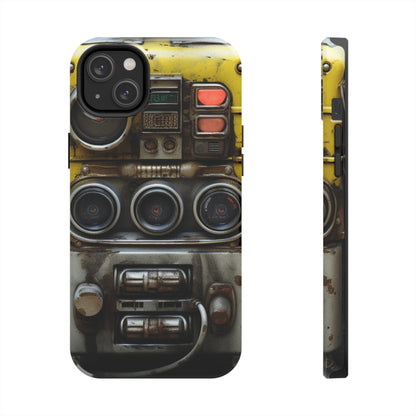 Cyberpunk Fallout Communicator iPhone Case