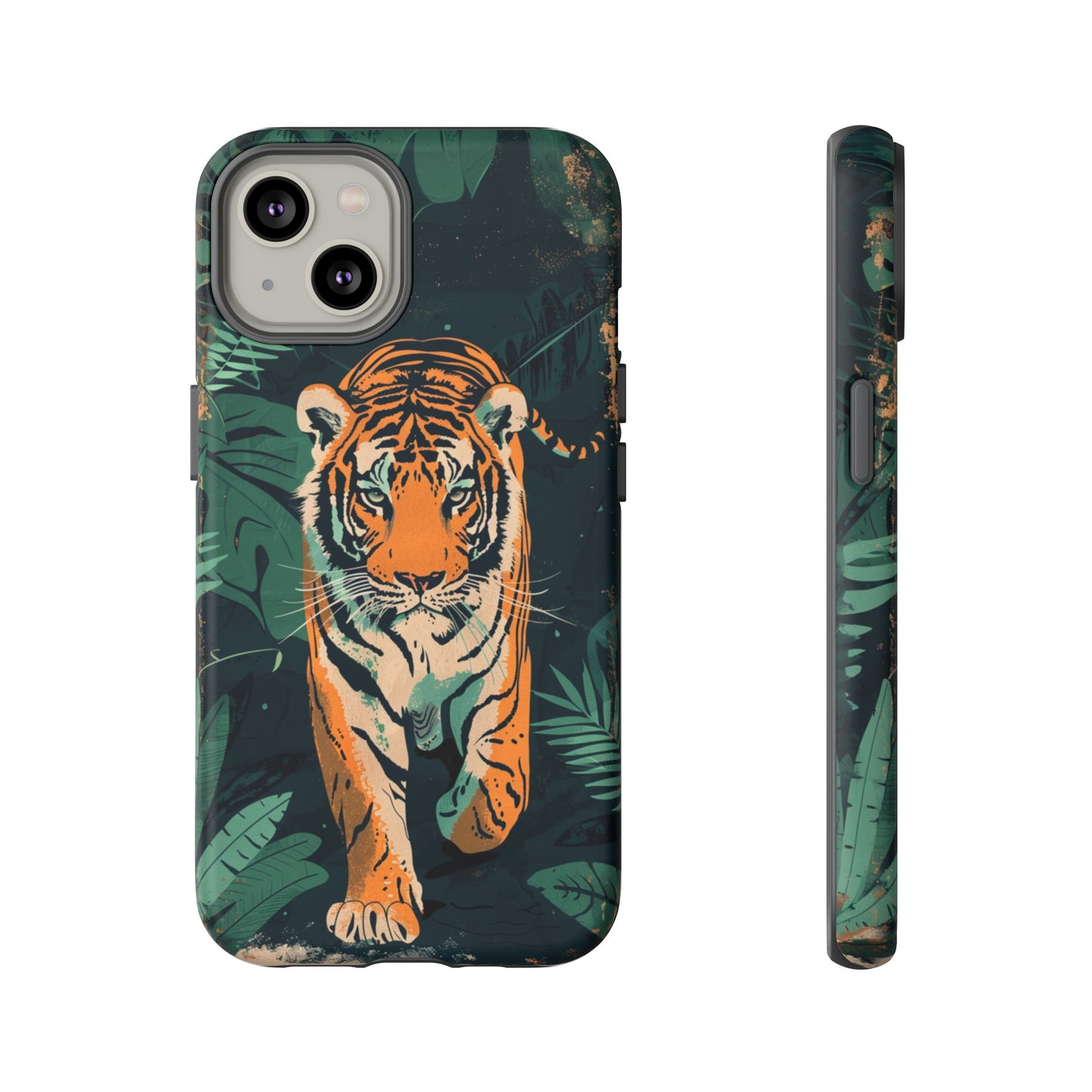 Retro Jungle Tiger Phone Case