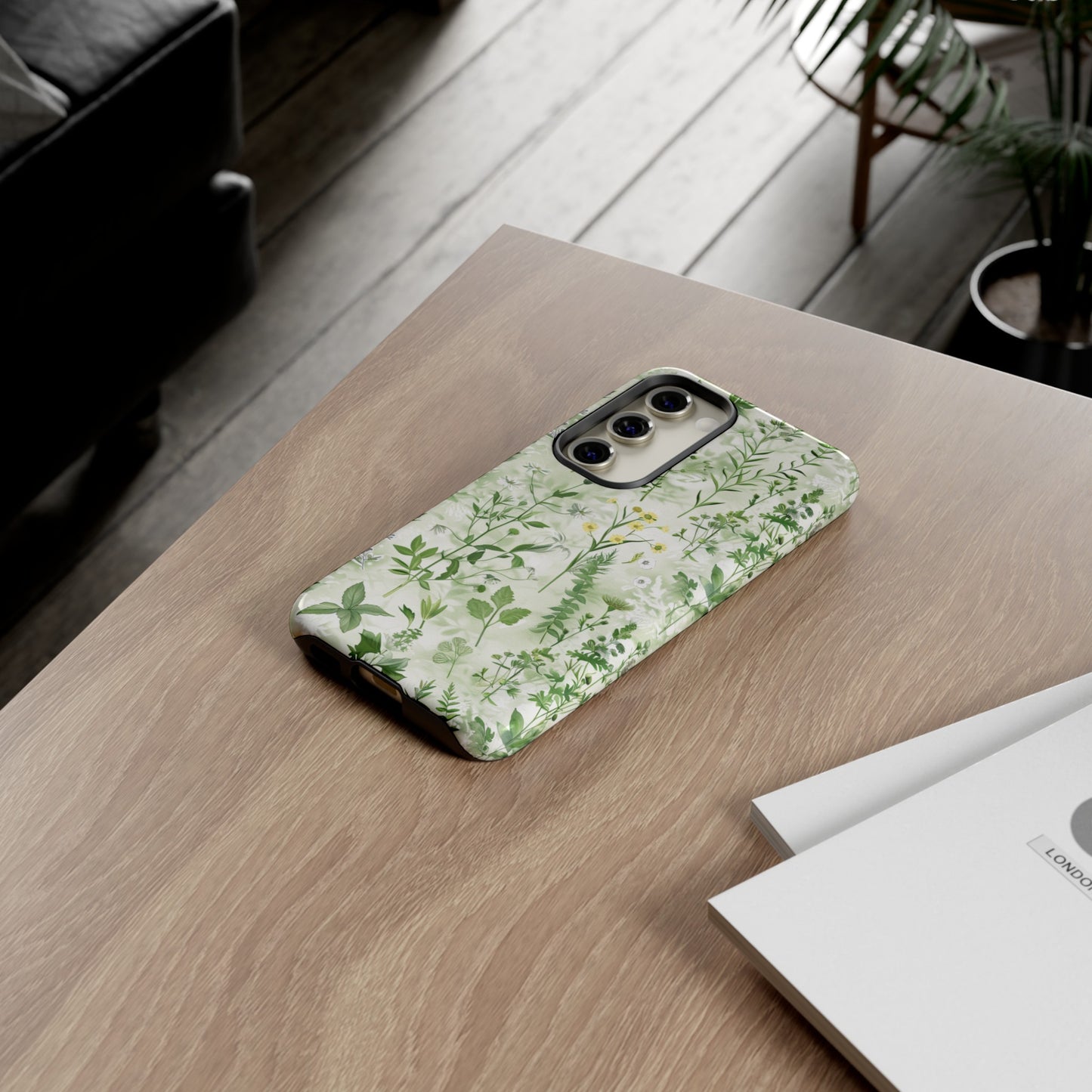 Floral Sage Green Wildflower Phone Case