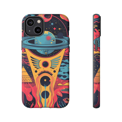 Cosmic Journey Space and Time Phone Case