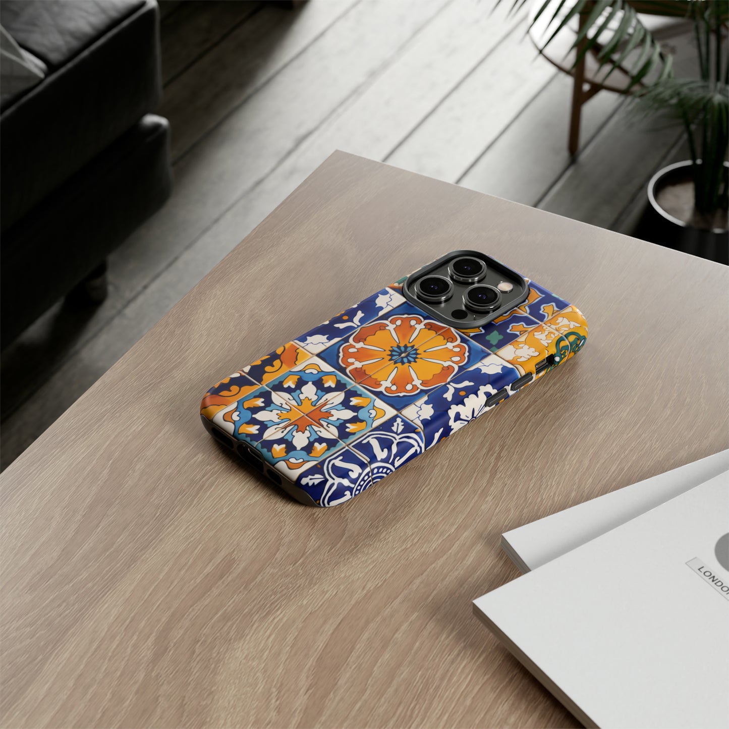 Mexican Tile iPhone Case Colorful Floral Phone Case