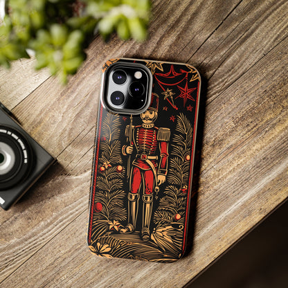 Guardian of Yuletides Past: Vintage Christmas Toy Soldier | Tough iPhone Case