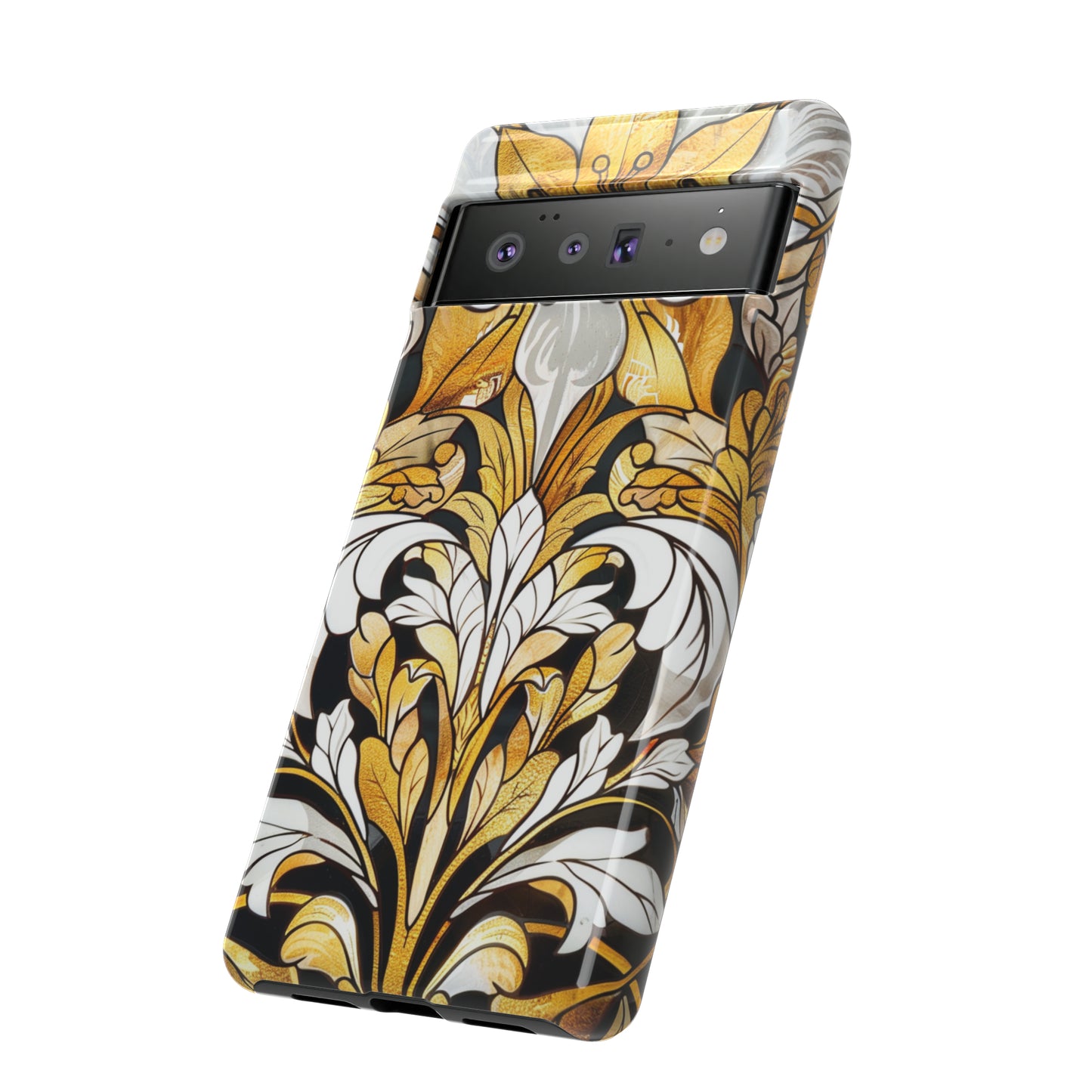 Art Deco Stained Glass floral Phone Case