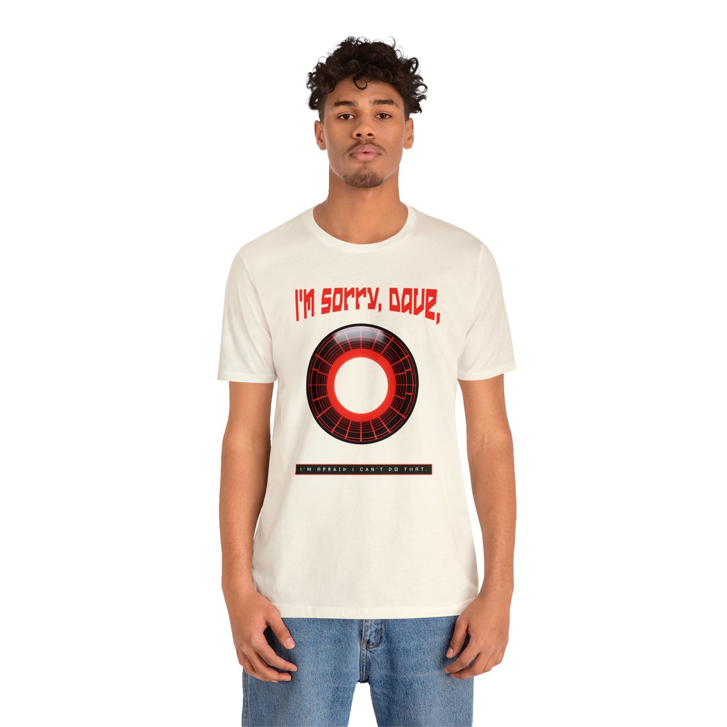 2001: A Space Odyssey Quote Tee - Classic Sci Fi Unisex Cotton Shirt with Iconic AI Line t-Shirt